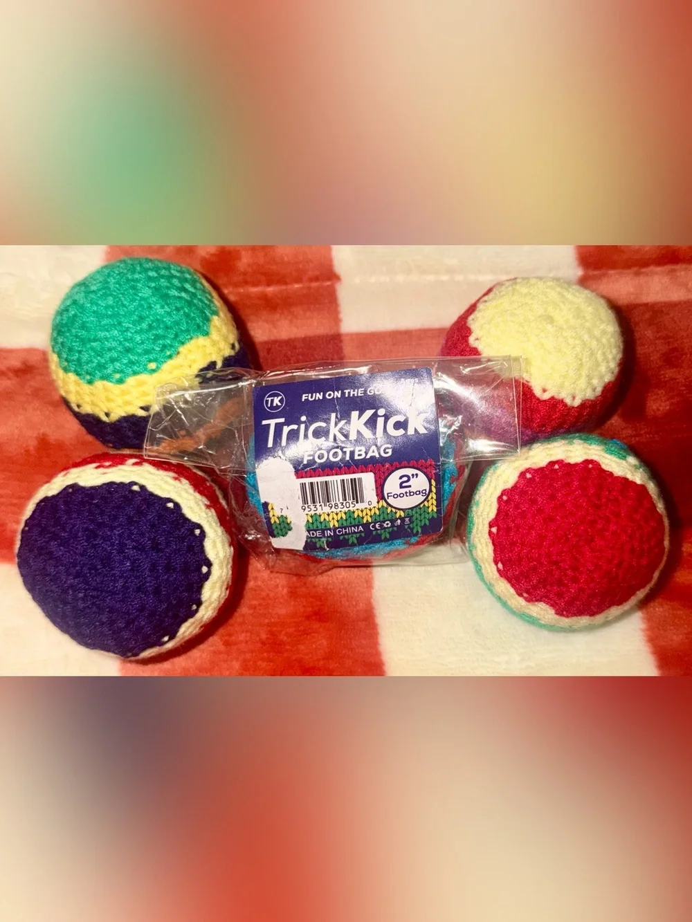 Multicolor Footbag Set - 2